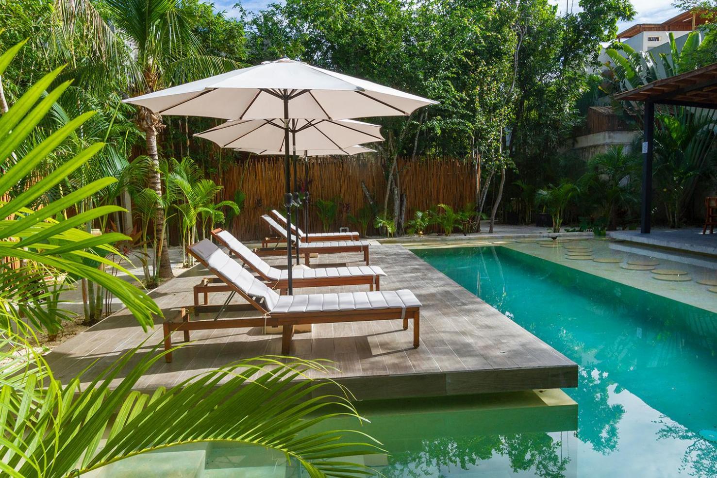 Illuminated Space & Private Pool